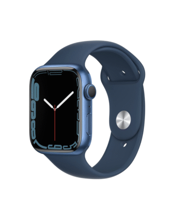 Smart Watch w/ Blue Aluminum Case
